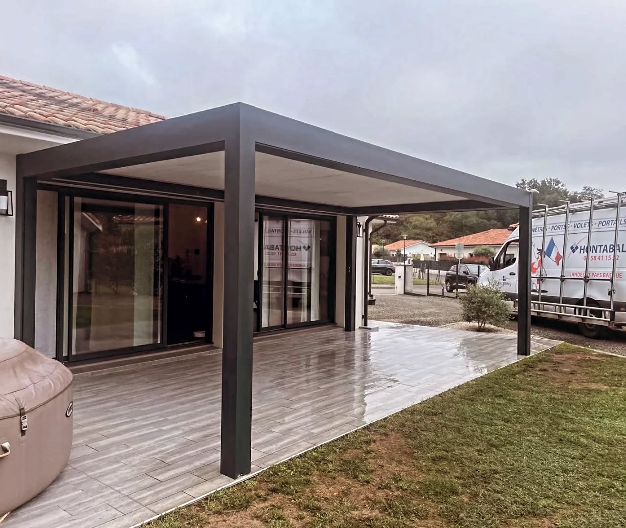hontabal pergola bioclimatique landes 1