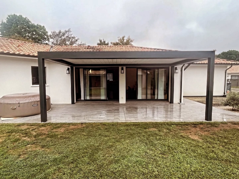 hontabal pergola bioclimatique landes 2