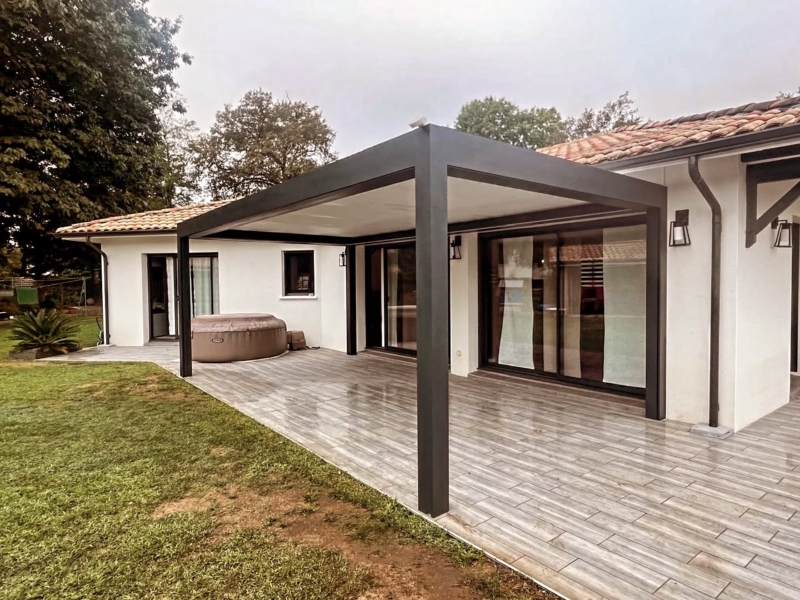 hontabal pergola bioclimatique landes 3