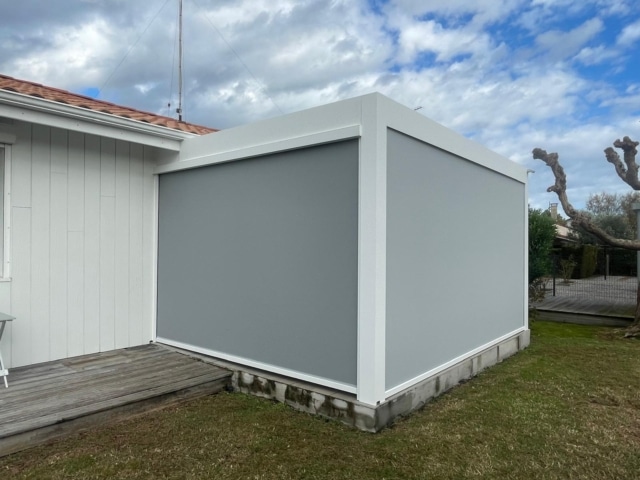 installation pergola bioclimatique à soustons (landes) 16