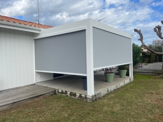 installation pergola bioclimatique à soustons (landes) 17