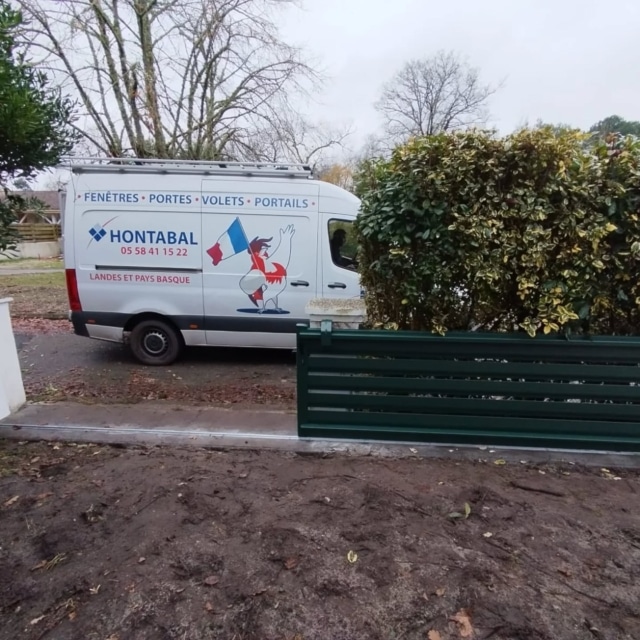 fabrication et pose portail messanges landes