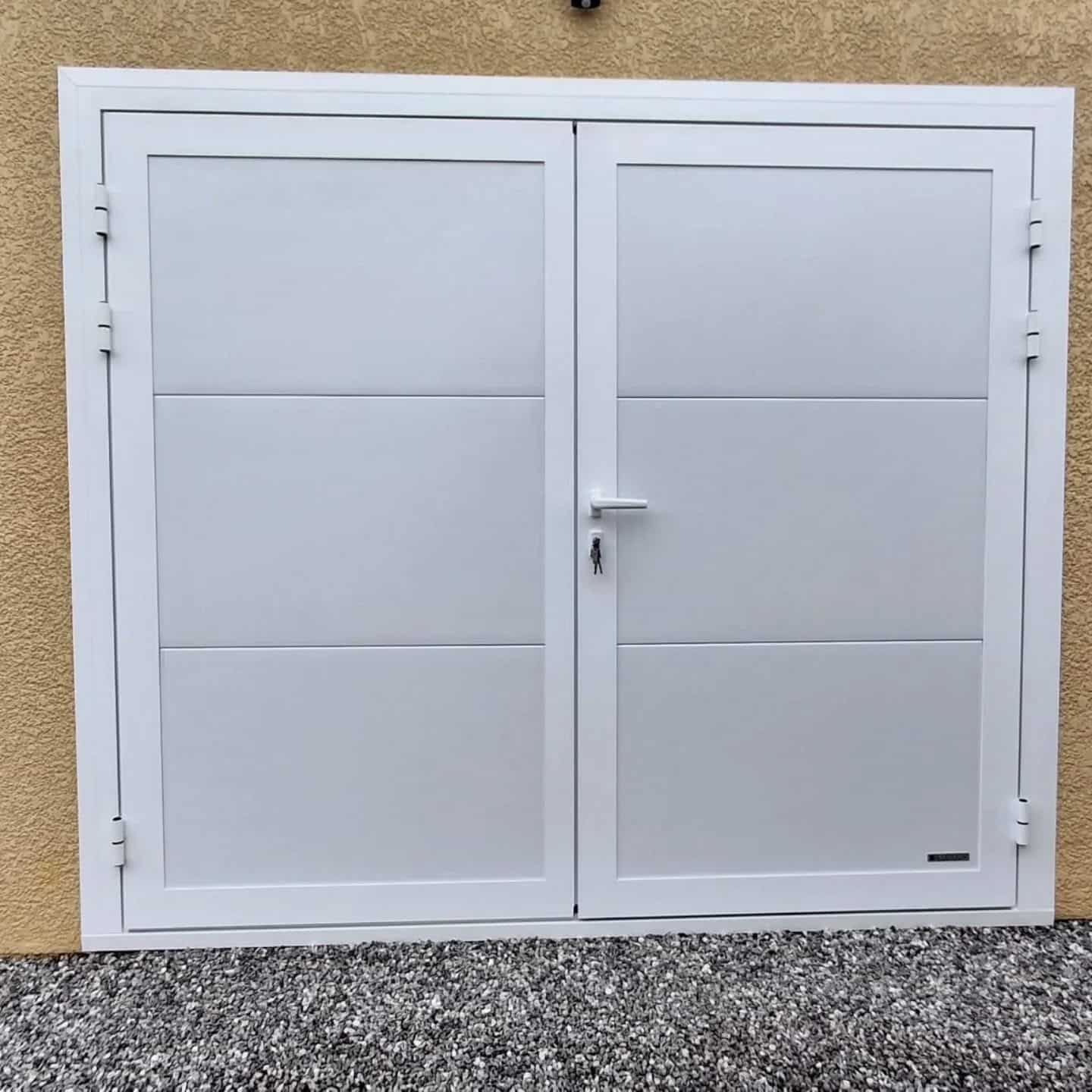 installation porte garage aludoor nousse landes 1