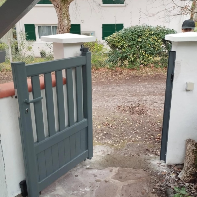 portail portillon littletown aluminium seignosse landes 5