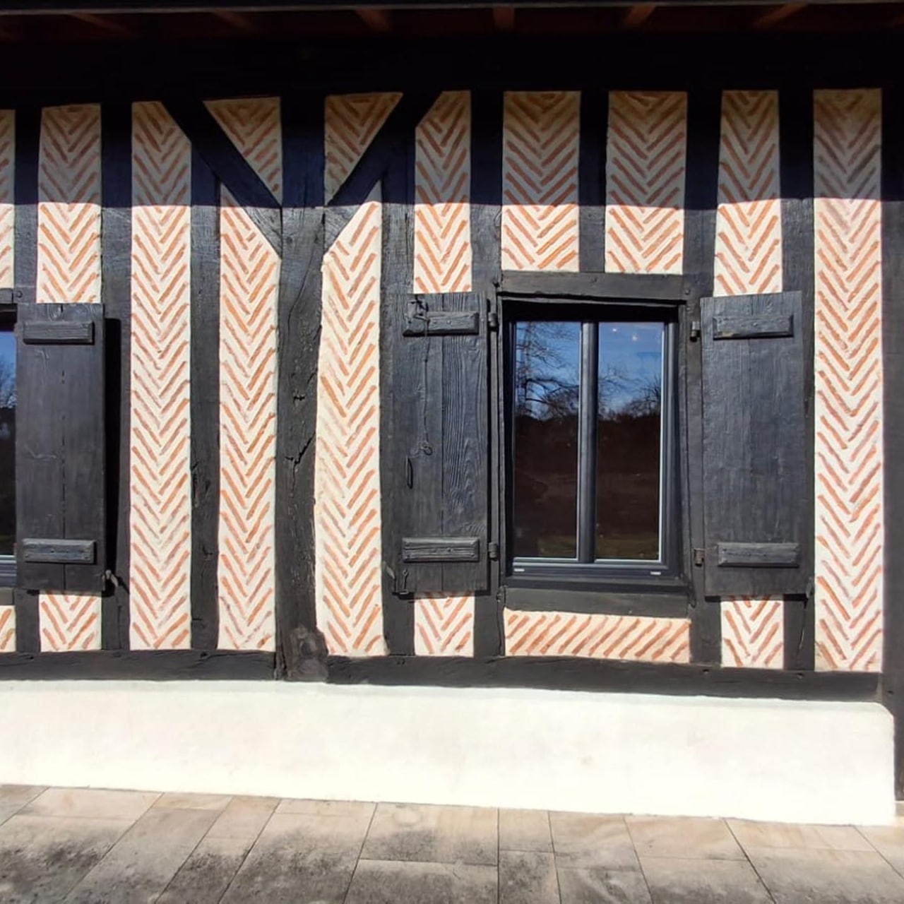 menuiseries aluminium bicolores pour airial landes 3