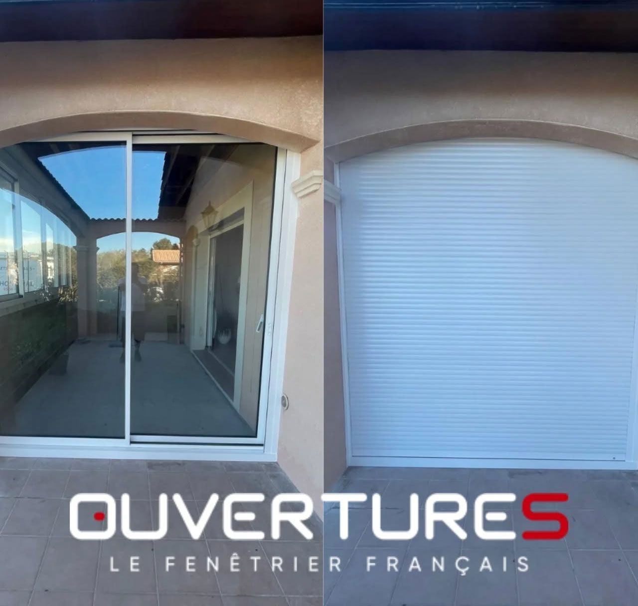 coulissants aluminium ouvertures pose