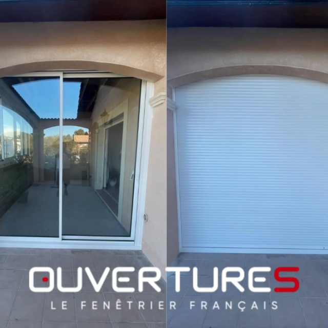 coulissants aluminium ouvertures pose
