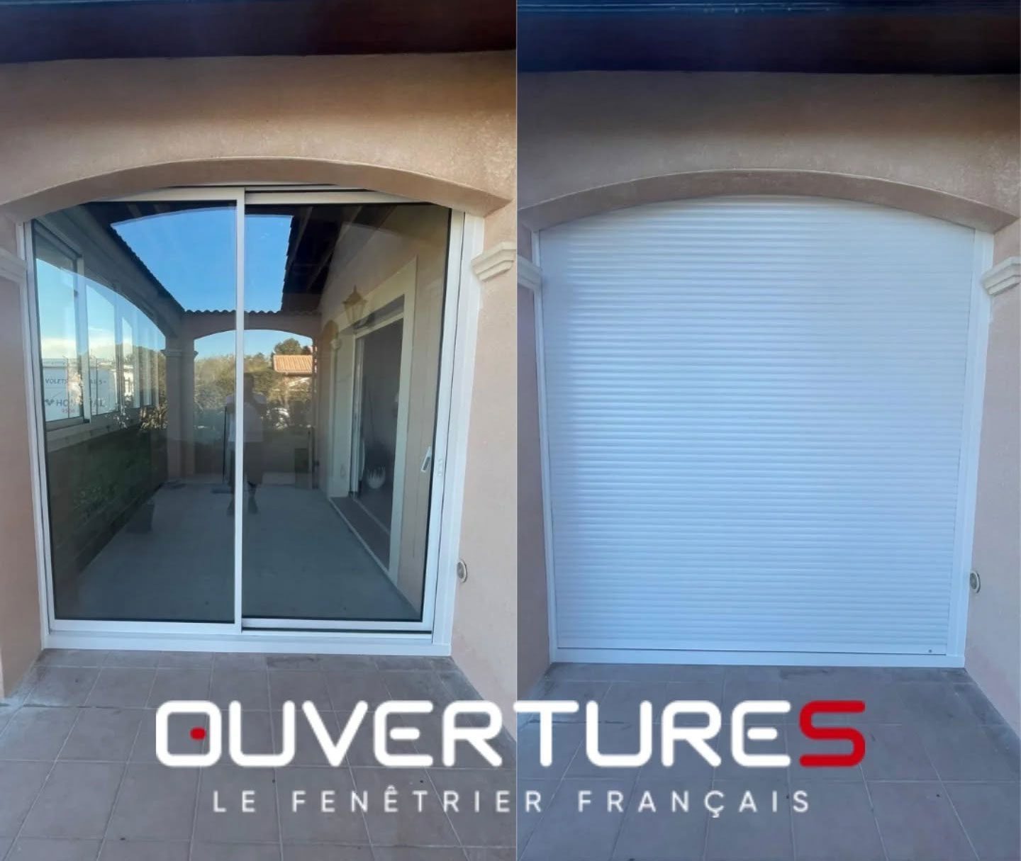 coulissants aluminium ouvertures pose