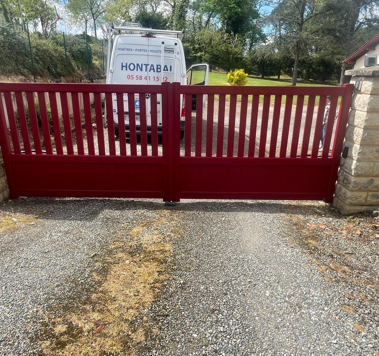 portail aluminium littleton labatut landes