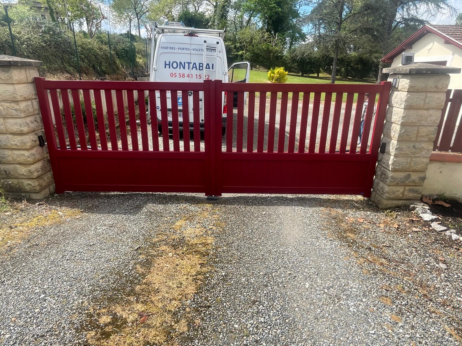 portail aluminium littleton labatut landes
