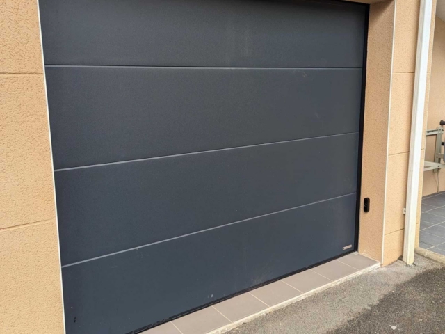 porte garage sectionnelle maison neuve hossegor